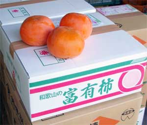九度山の富有柿2L約7.5kg